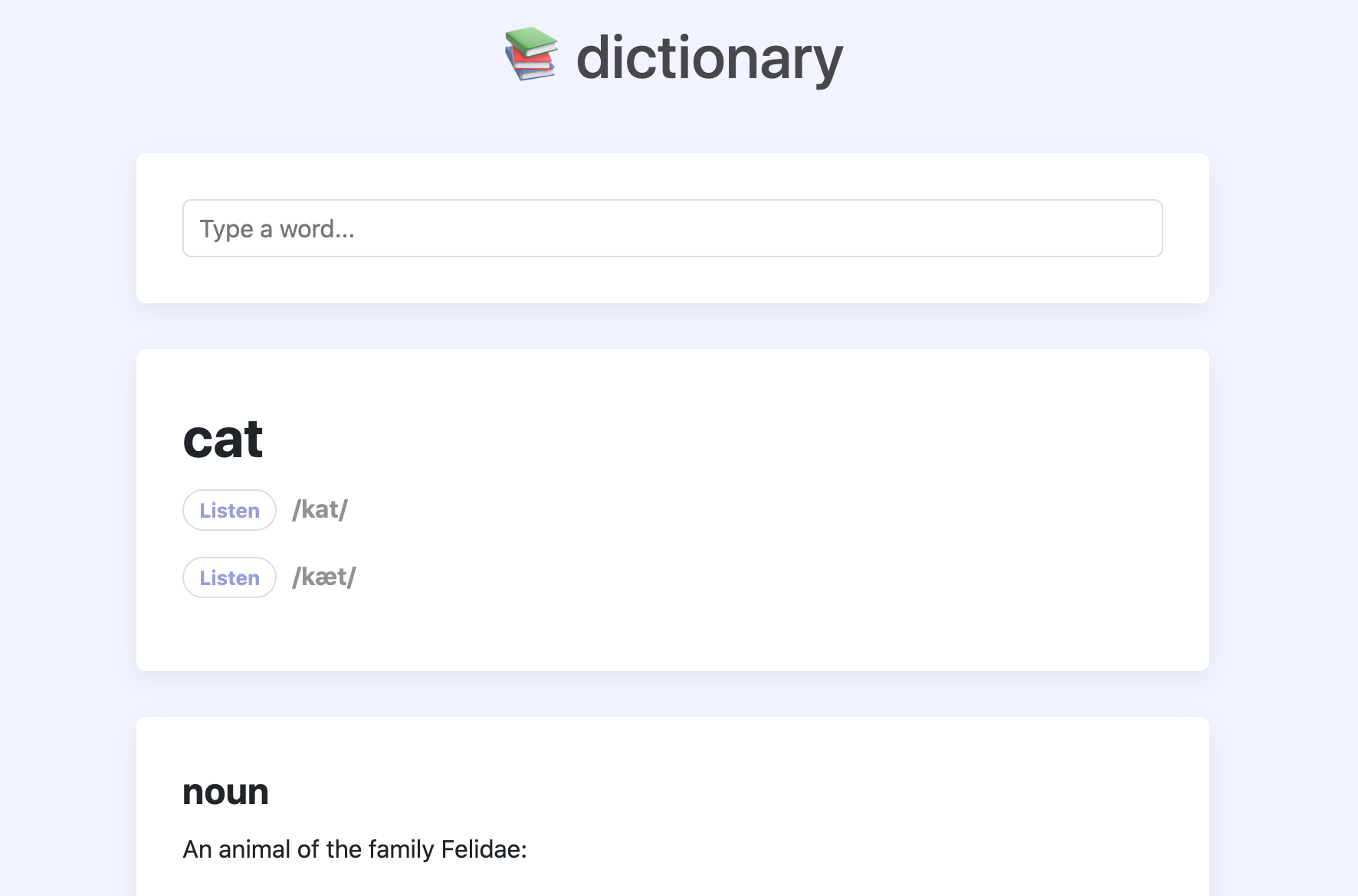 dictionary app